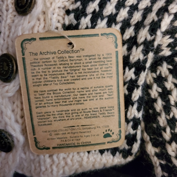 Boyds Bears 'Rutherford' - Picture 9 of 10